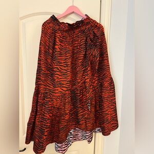 Kenzo x H&M Wild print skirt. Size 10